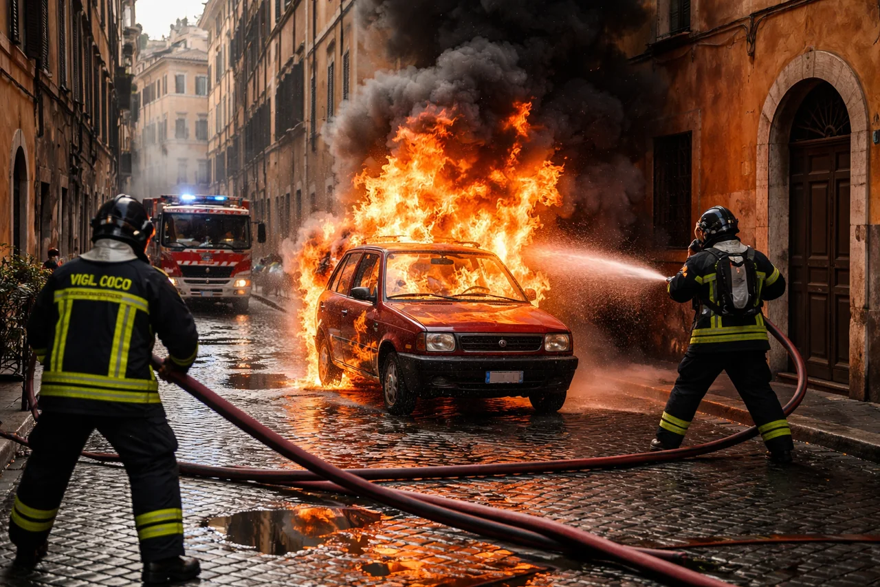 Piedimonte Etneo: 57enne denunciato per incendio doloso di auto